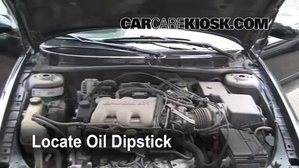 2000 Oldsmobile Alero GL 3.4L V6 Sedan (4 Door) Oil Check Oil Level